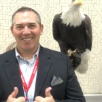 Steve with Bald Eagle