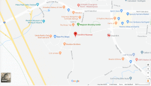 Google Map of Overdrive Raceway surrounding area