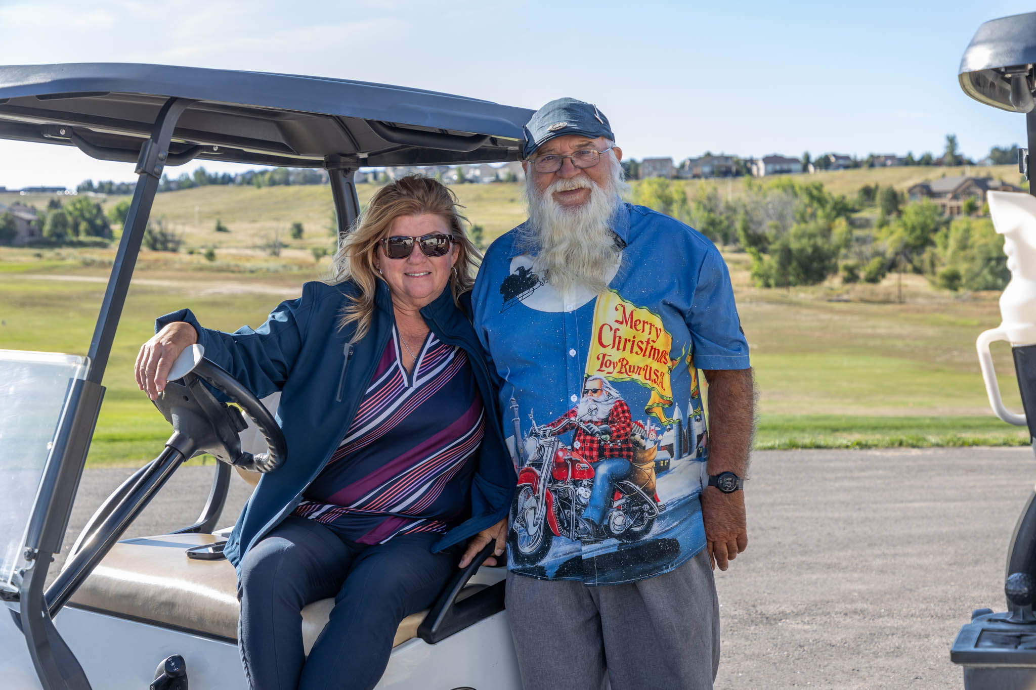 Lisa Waltman of I Need Local at the Heartland Connect Golf Tournament